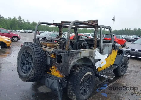 2015 Jeep Wrangler Willys Wheeler из США, поврежденный, VIN 1C4AJWAG8FL686196